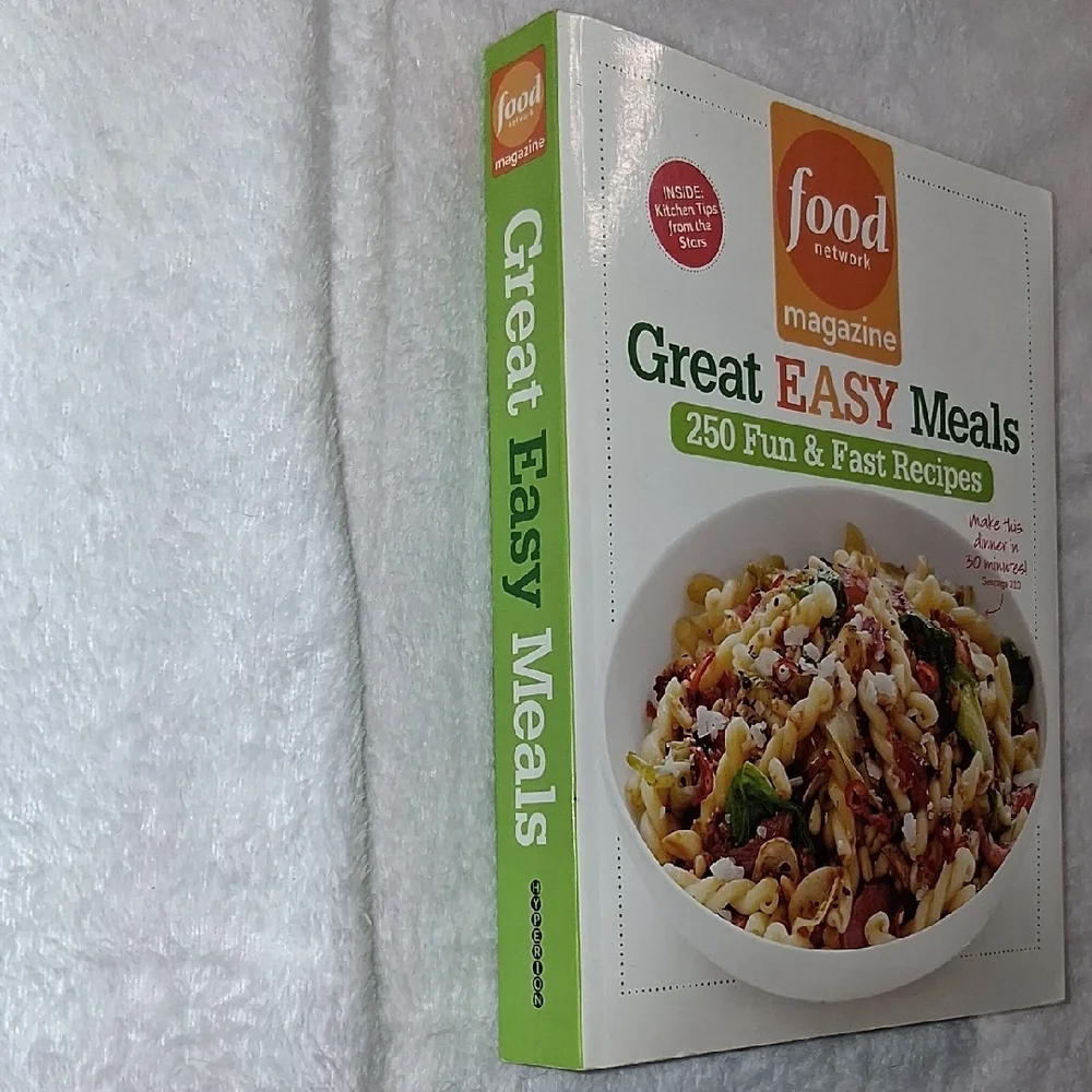 Food Network. New Cond Cookbook: Great Easy Meals in Orange and Green - Picture 9 of 9